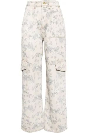 Ganni Floral Printed Angi jeans