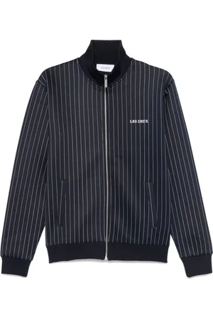 Les Deux Pinstriped track jacket