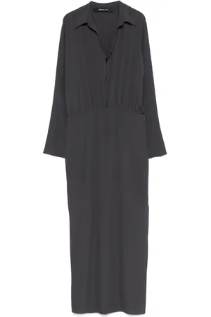 FEDERICA TOSI Crepe maxi dress