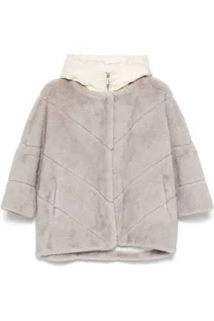 MAX & MOI Faux-fur coat