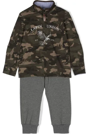 Lapin House Camouflage-print tracksuit