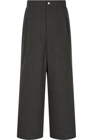 Studio Tomboy Pinstripe wide-leg trousers