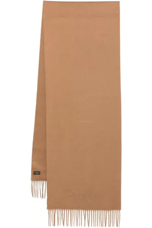 Saint Laurent Logo-embroidered scarf