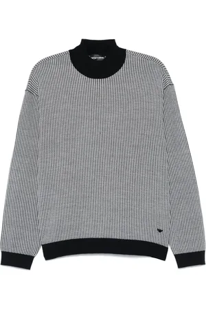 Emporio Armani Logo-patch sweater