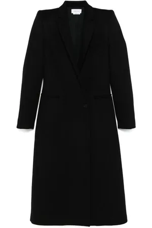 Alexander McQueen Stacked shoulder tailored coat