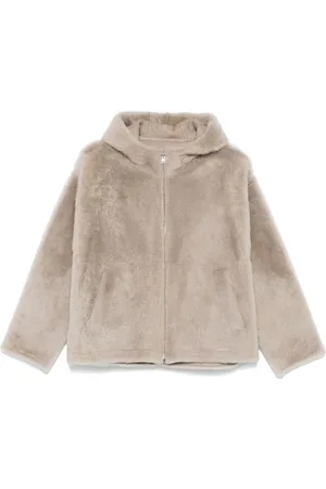 YVES SALOMON Hooded jacket