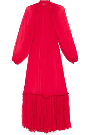 Atu Body Couture Pleat-detail maxi dress