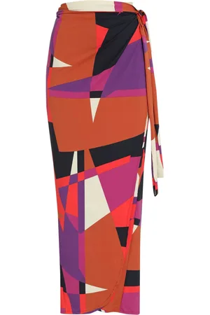 Brigitte Mila midi skirt