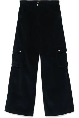 Maje Velour cargo trousers