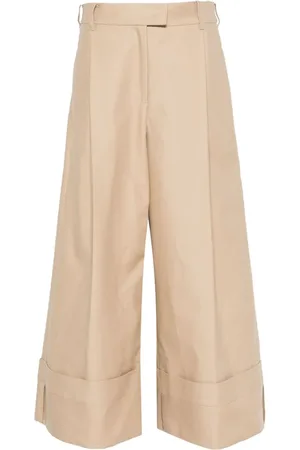 LVIR Wide-leg cotton trousers