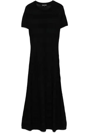 Emporio Armani Striped maxi dress