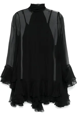 VALENTINO GARAVANI Scarf-detail mini dress