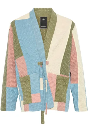 Maharishi Patchwork Kimono shirt jacket