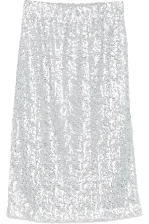 STINE GOYA Sequin embellished midi skirt