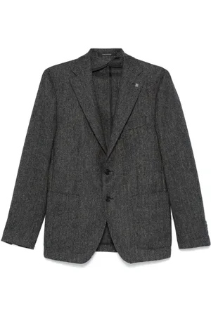 TAGLIATORE Herringbone-pattern blazer