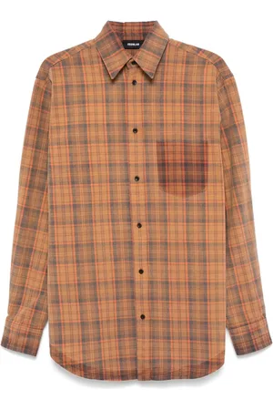 EgonLab Tartan check shirt
