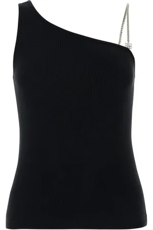 Givenchy 4G-plaque ribbed-knit tank top
