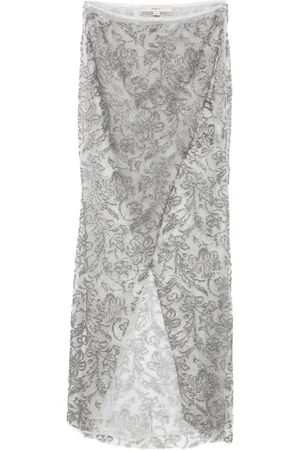 REMAIN Wrap maxi skirt