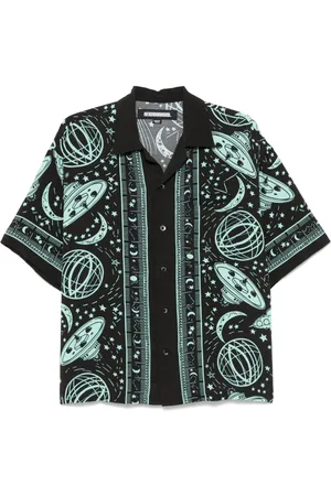 NEIGHBORHOOD Cosmic illustration-print shirt