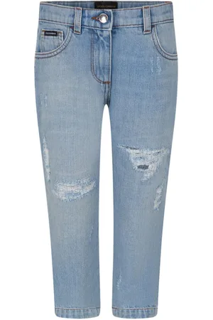 Dolce & Gabbana Embroidered jeans