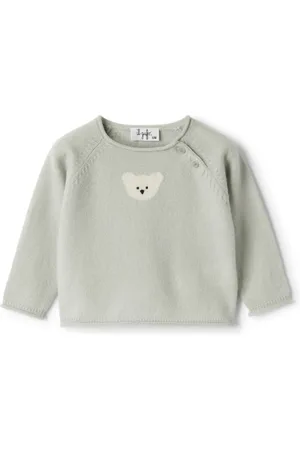 Il gufo Intarsia-knit wool jumper