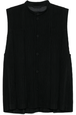 Issey Miyake Plissé gilet
