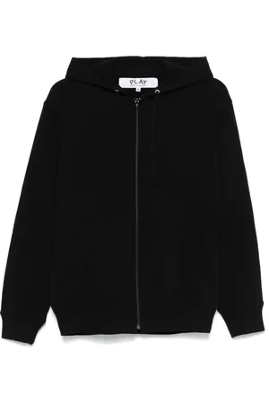 Comme des Garçons Signature heart-patch hoodie