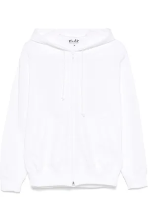 Comme des Garçons Signature heart-patch hoodie