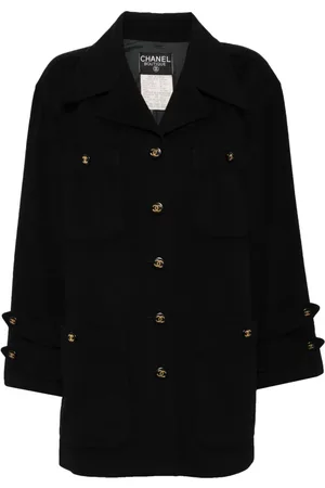 CHANEL 1993 single-breasted coat