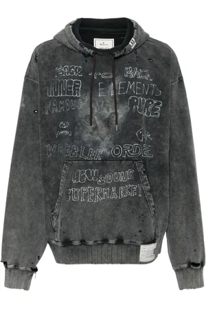 Maison Mihara Yasuhiro Bleached hoodie