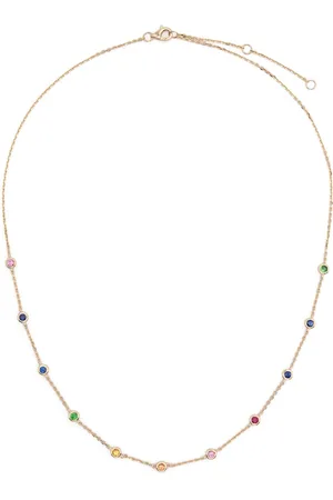 Roxanne First 14kt yellow sapphire necklace