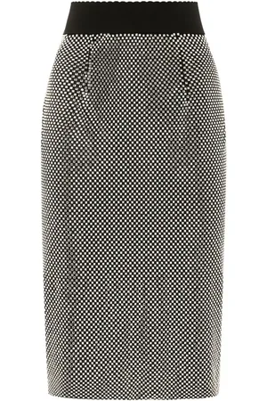 Dolce & Gabbana Crystal-embellished skirt
