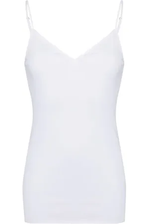 Hanro Seamless cotton tank top