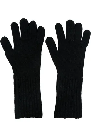 Fabiana Filippi Ribbed-knit gloves
