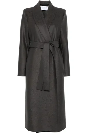 Harris Wharf London Shawl-collar coat