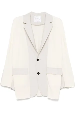 SACAI Panelled cardigan