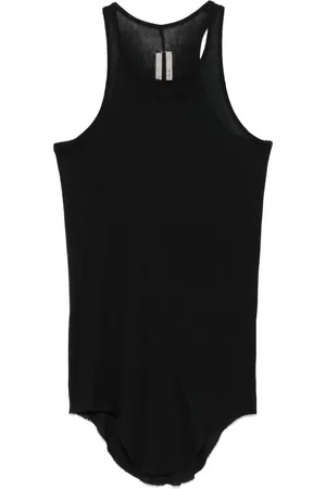 Rick Owens Fine-ribbed tank top