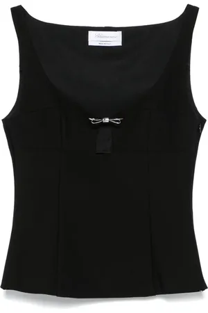 BLUMARINE Bow-detail top