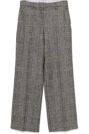 LORENA ANTONIAZZI Checkered trousers