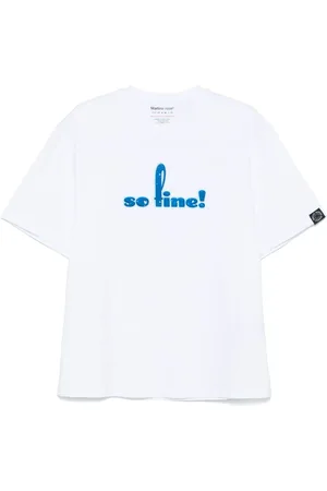 MARTINE ROSE Slogan-print T-shirt