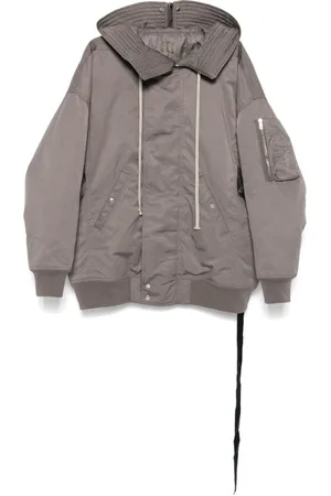 Rick Owens Hooded bomber jacket