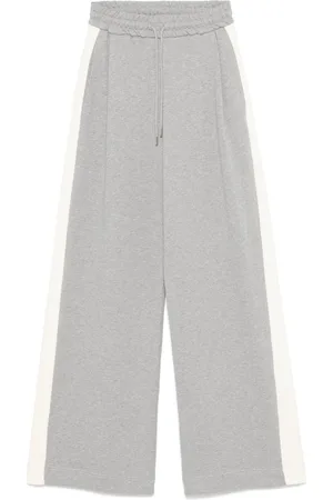 Essentiel Antwerp Side-stripe wide-leg track pants