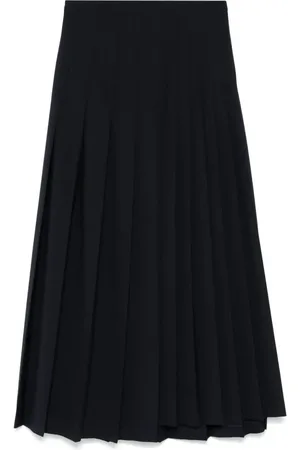 PIERANTONIO GASPARI Pleated midi skirt