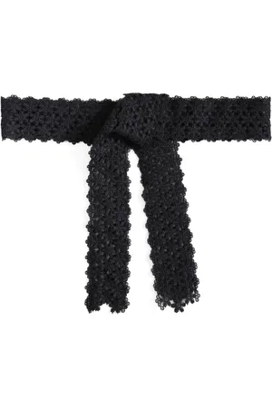 Lethicia Bronstein Amoss lace-overlay belt