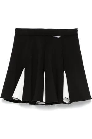 Twin-Set Two-tone scuba skirt