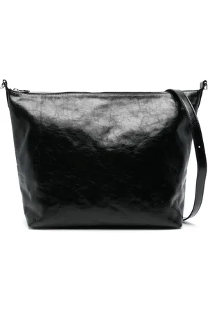Marine Serre Moonogram-embossed leather cross body bag