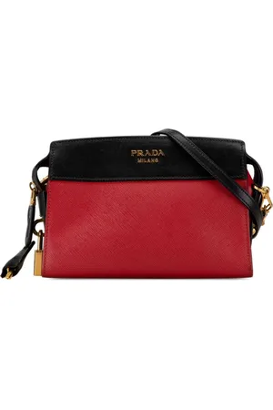 Prada 2013-2023 Saffiano and City Calf Esplanade crossbody bag