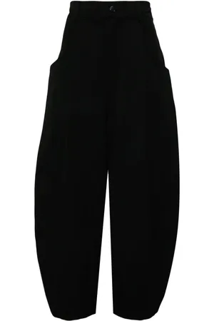 SONGZIO Cruve-pocket wide balloon pants