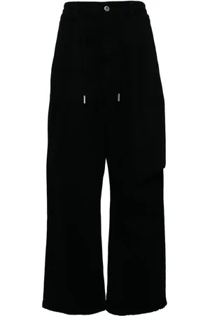 SONGZIO Asymmetic drape jeans