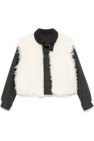 Plan C Shearling jacket